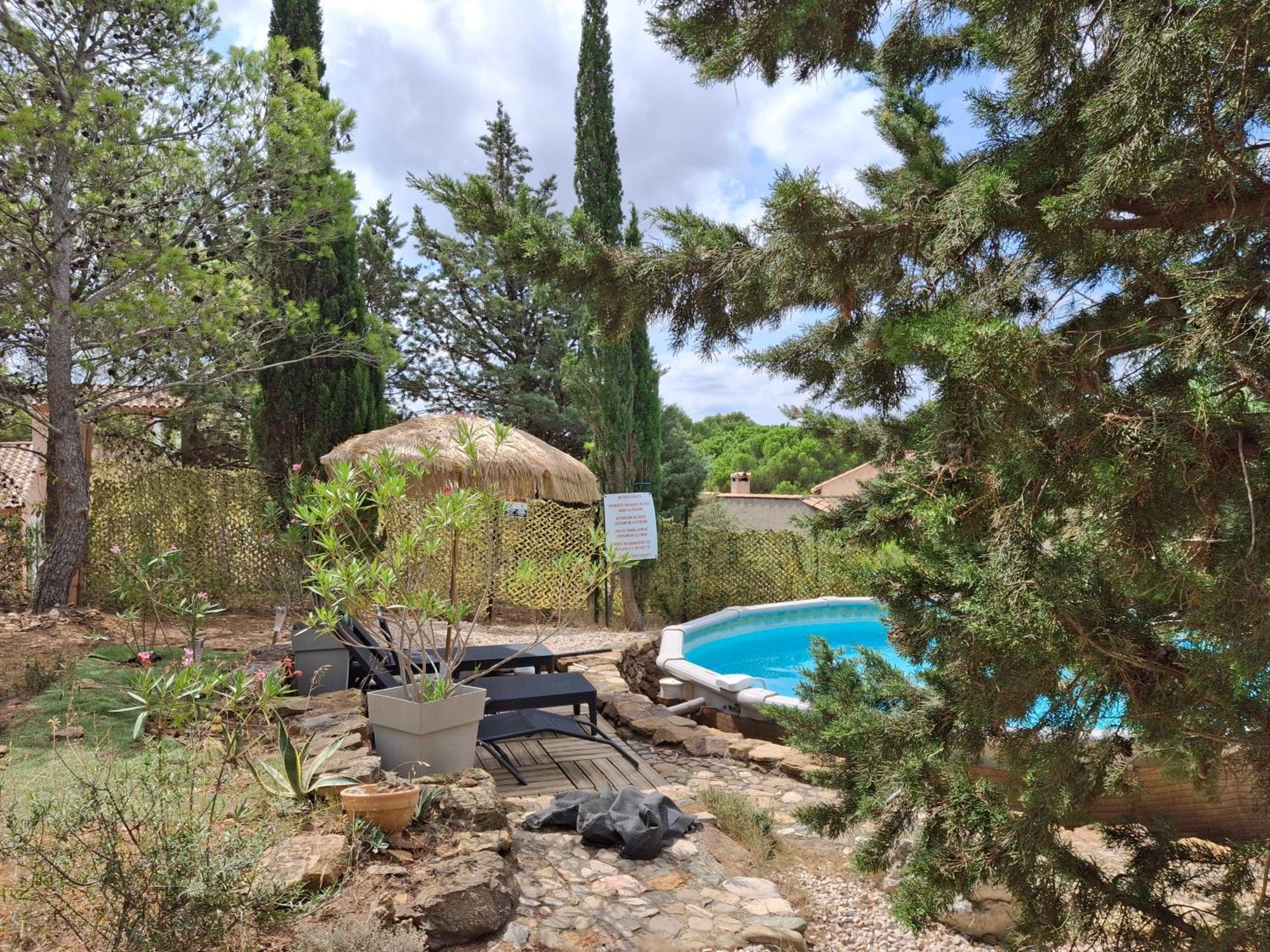 Chalet Les Cigalines Au Calme Fabrezan Kültér fotó